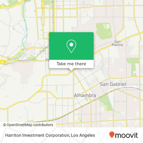 Harriton Investment Corporation map