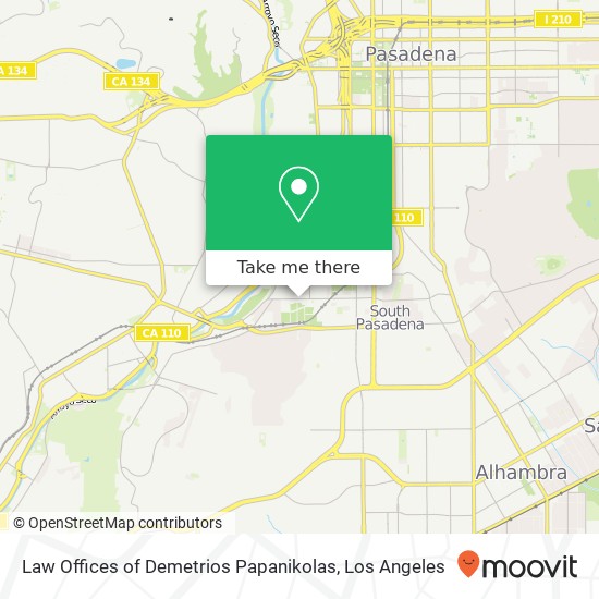 Law Offices of Demetrios Papanikolas map