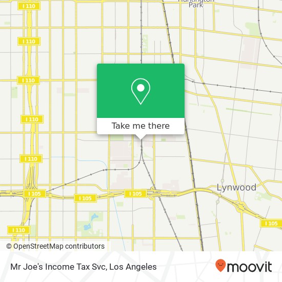 Mapa de Mr Joe's Income Tax Svc