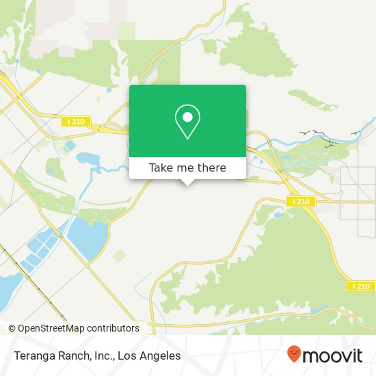 Teranga Ranch, Inc. map