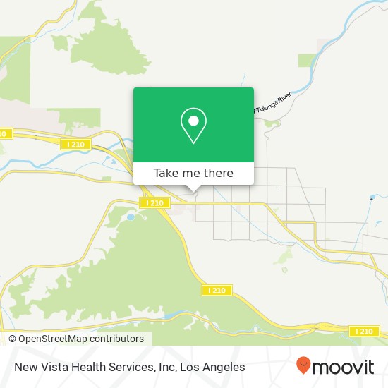 Mapa de New Vista Health Services, Inc