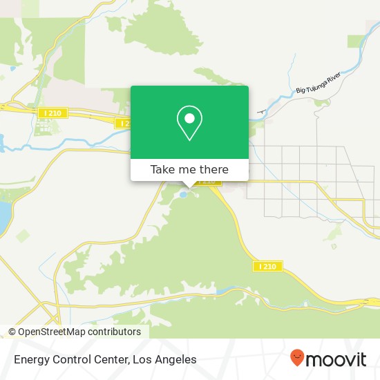 Energy Control Center map