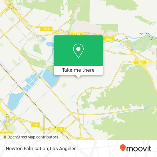 Newton Fabrication map