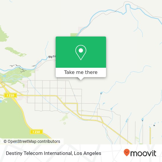 Destiny Telecom International map