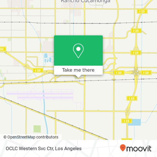 OCLC Western Svc Ctr map