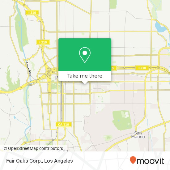 Fair Oaks Corp. map