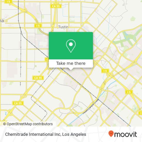 Chemitrade International Inc map