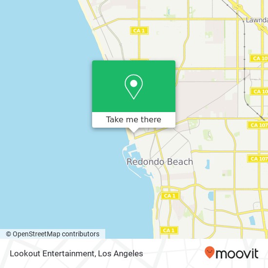 Lookout Entertainment map
