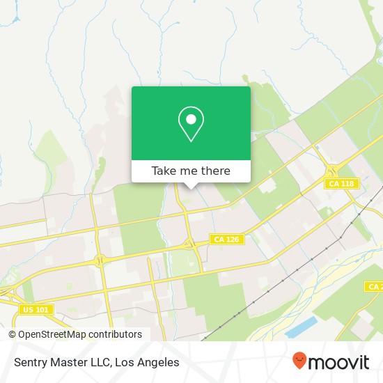 Sentry Master LLC map