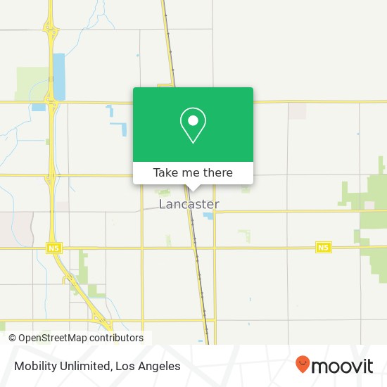 Mobility Unlimited map