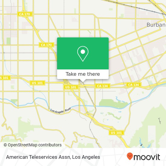 American Teleservices Assn map