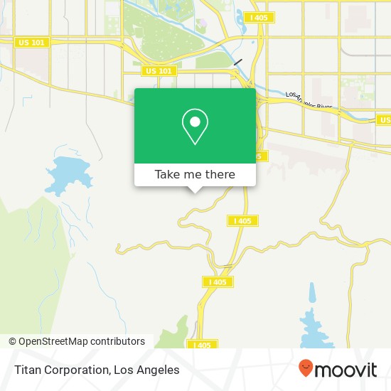 Titan Corporation map