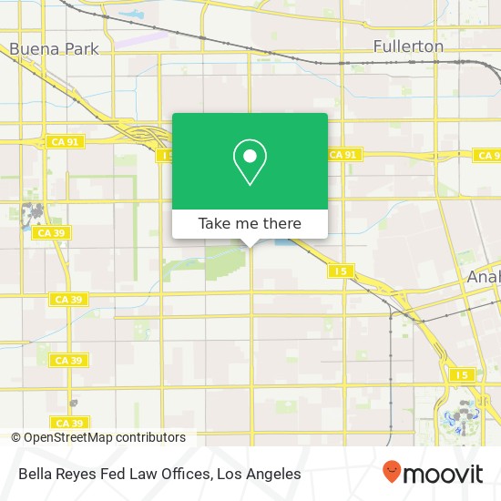Bella Reyes Fed Law Offices map
