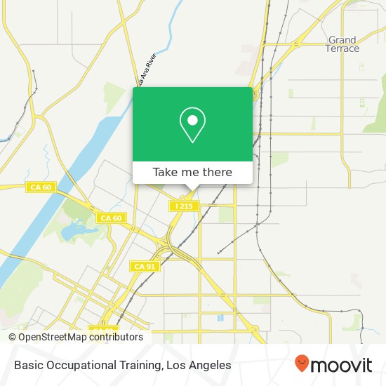 Basic Occupational Training map