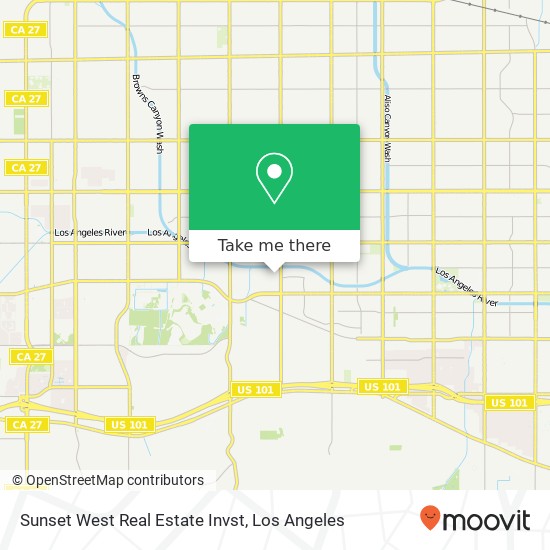 Sunset West Real Estate Invst map