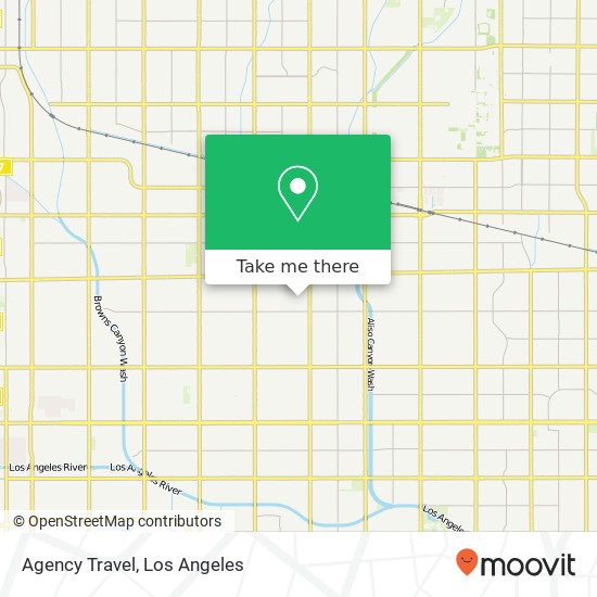 Mapa de Agency Travel