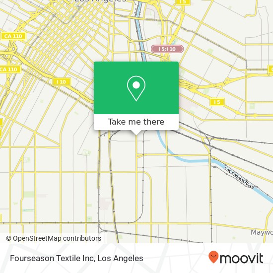 Mapa de Fourseason Textile Inc