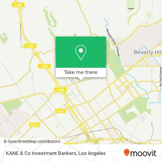 KANE & Co Investment Bankers map