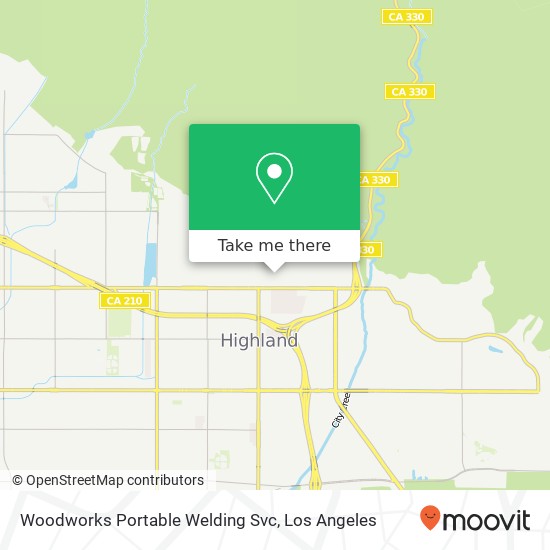 Woodworks Portable Welding Svc map