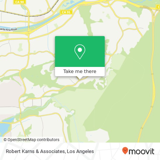 Robert Karns & Associates map