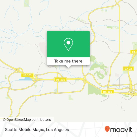 Mapa de Scotts Mobile Magic