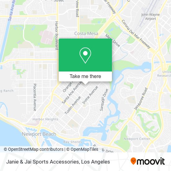 Mapa de Janie & Jai Sports Accessories