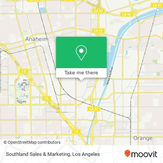 Mapa de Southland Sales & Marketing