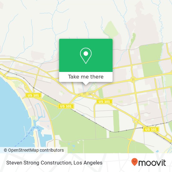 Steven Strong Construction map
