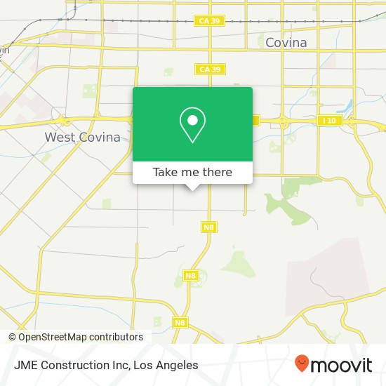 JME Construction Inc map