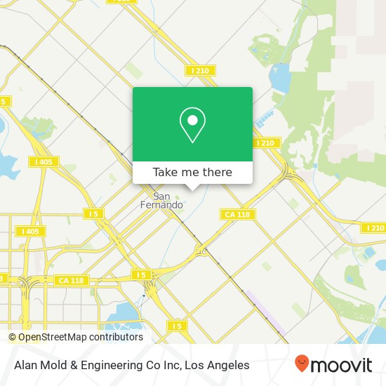 Alan Mold & Engineering Co Inc map