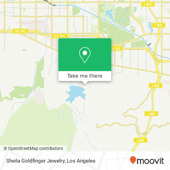 Sheila Goldfinger Jewelry map