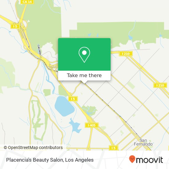 Placencia's Beauty Salon map