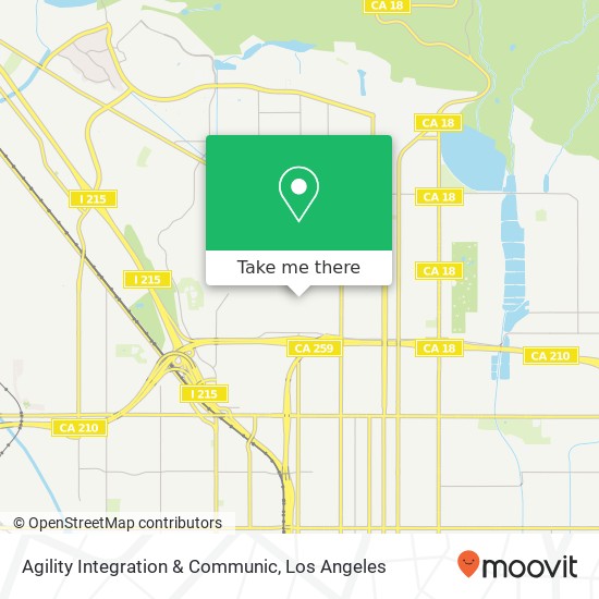 Mapa de Agility Integration & Communic