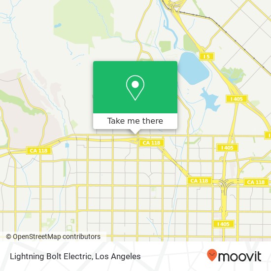 Lightning Bolt Electric map