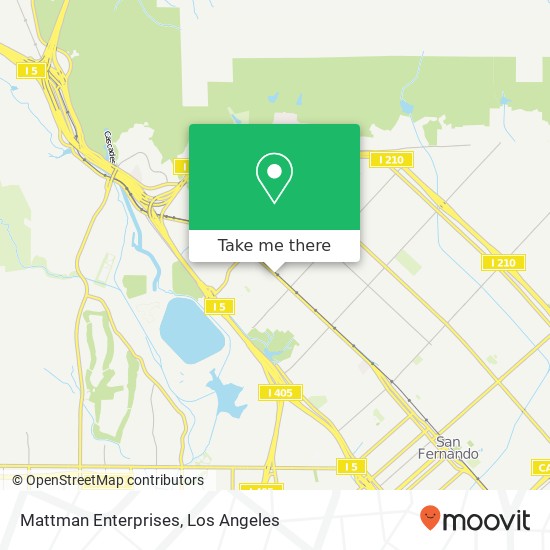 Mattman Enterprises map