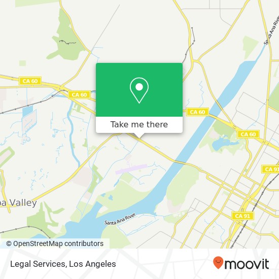 Legal Services map