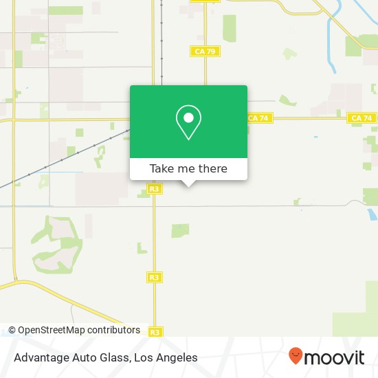 Advantage Auto Glass map