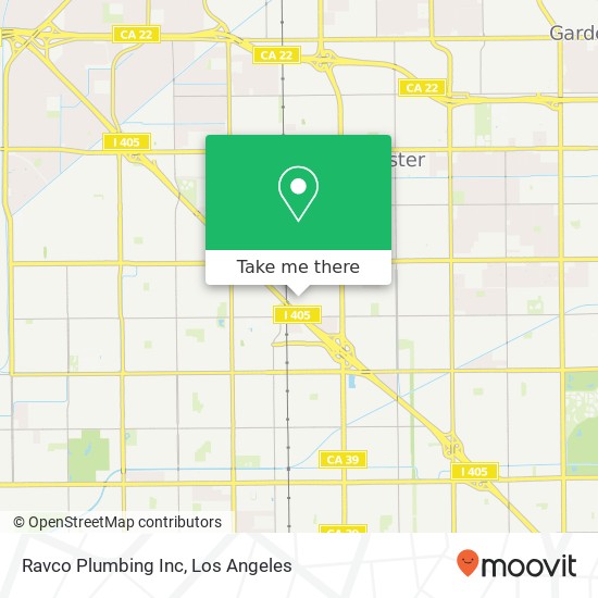 Ravco Plumbing Inc map