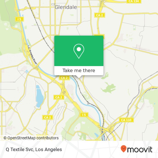 Q Textile Svc map