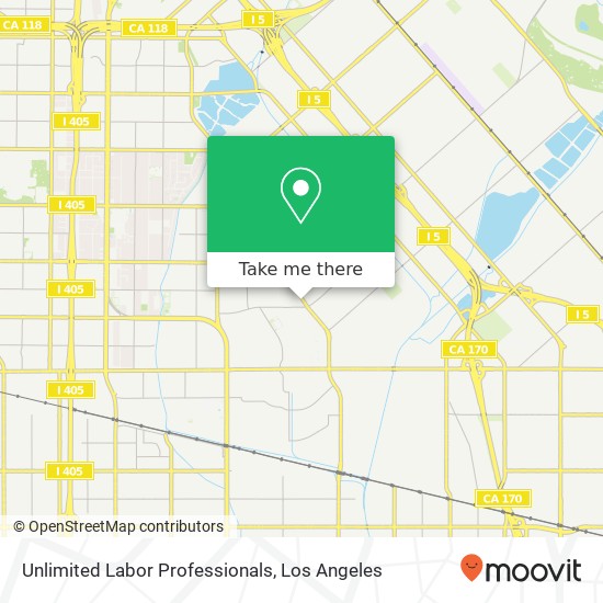 Unlimited Labor Professionals map