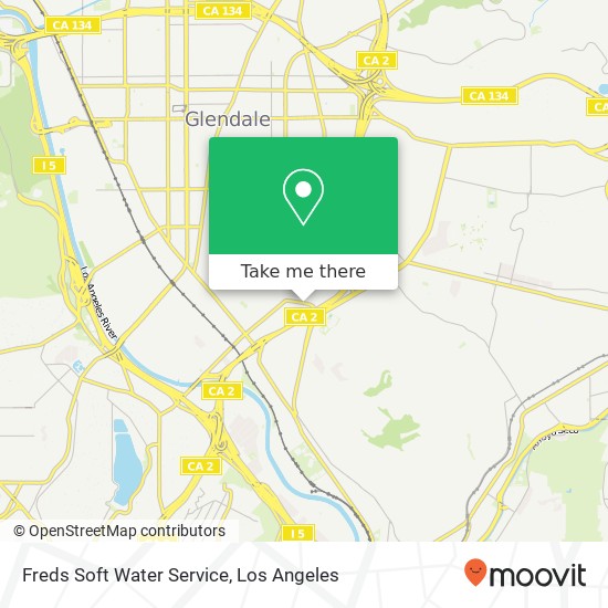 Freds Soft Water Service map