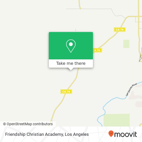 Friendship Christian Academy map