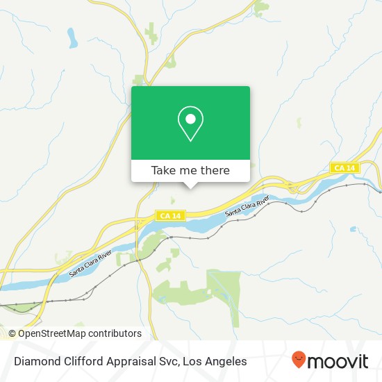 Mapa de Diamond Clifford Appraisal Svc
