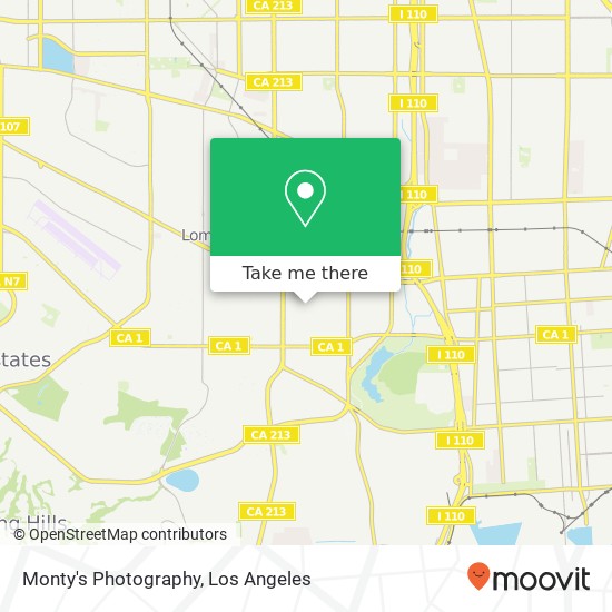 Monty's Photography map