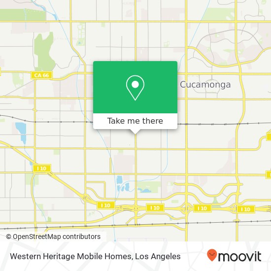 Western Heritage Mobile Homes map