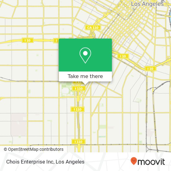 Chois Enterprise Inc map