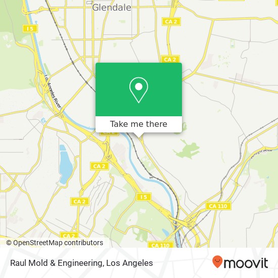 Raul Mold & Engineering map