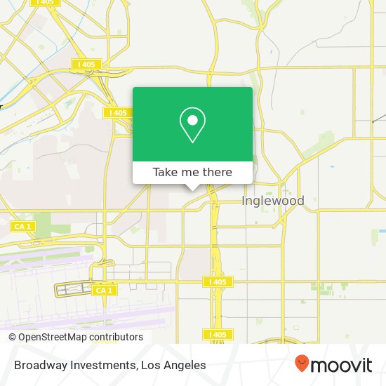 Broadway Investments map