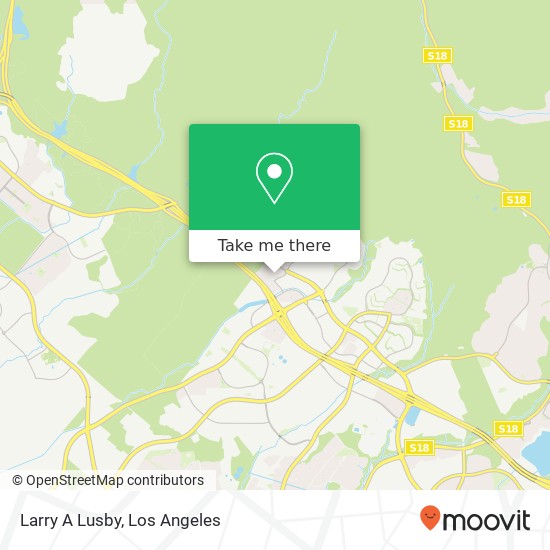 Mapa de Larry A Lusby