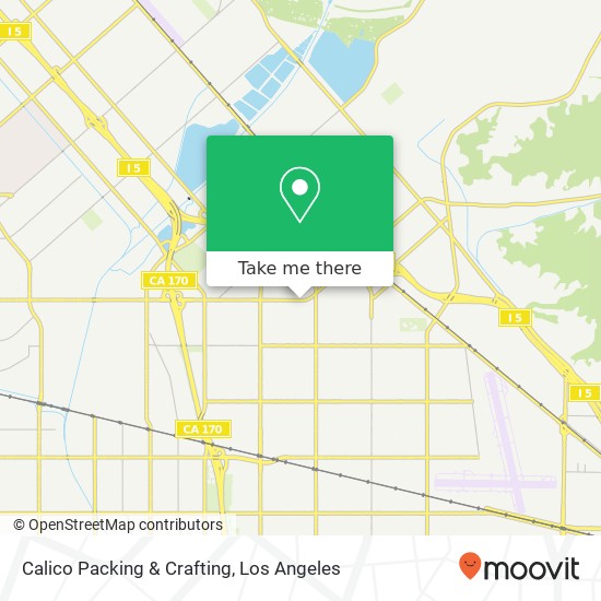 Mapa de Calico Packing & Crafting